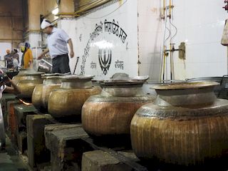 Delhi (NTC), India • the kitchens of Gurudwara Bangla Sahib ( India, Delhi (NTC) )