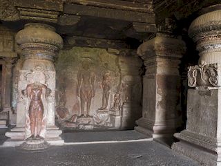 Maharashtra, India • grot nr. 32 in Ellora ( India, Maharashtra )