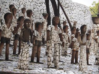 Pendjab, Inde • Chandigarh, au Nek Chand rock garden ( Inde, Pendjab )