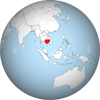 Map of Cambodia