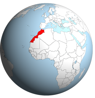 Map of Morocco