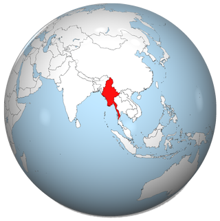 Map of Myanmar