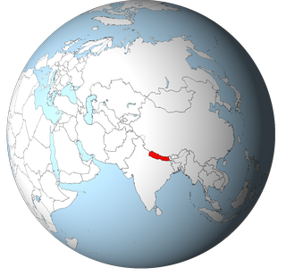 Map of Nepal
