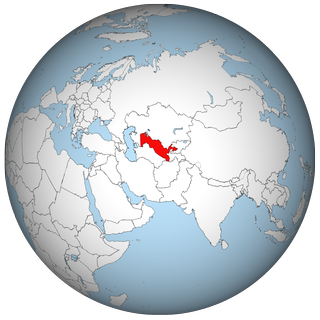 Map of Uzbekistan