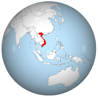 Map of Vietnam