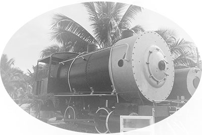 Cuba • Remedios • Oude Locomotives