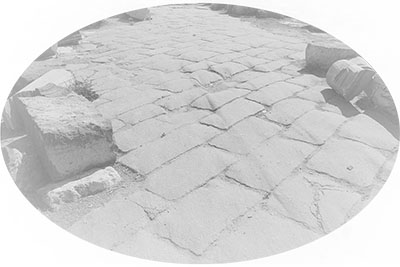 Jordanië • Umm Qais • Romeinse ruïnes