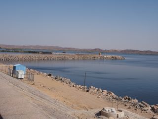 Le Lac Nasser au barrage d'Assouan, Assouan  • Egypte