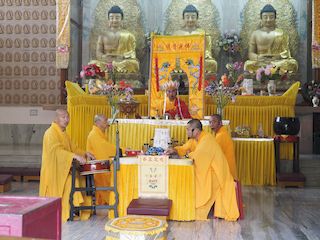 Chinese tempel, Bodhgaya • India • Bihar