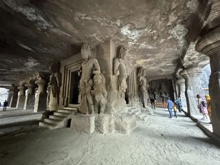garbhagriha, Elephanta • India • Maharashtra