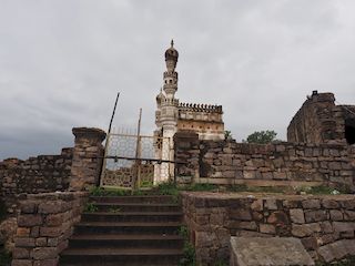 Ibrahim mosquee in Golconda-fort, Hyderabad • India • Telangana
