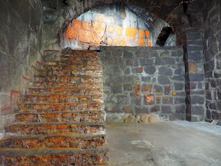 de cel van Ramdas in Golconda-fort, Hyderabad • India • Telangana