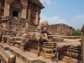 de paarden, Konark • India • Odisha