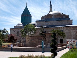 Mausoleum van Mevlana, Konya • Turkije