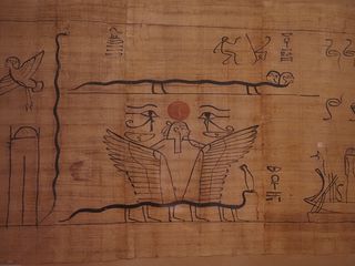papyrus, Musée Egyptien, Le Caire  • Egypte