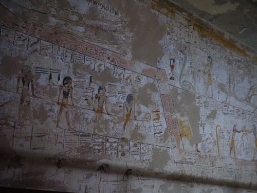 dans la tombe de Merenptah, Louxor  • Egypte