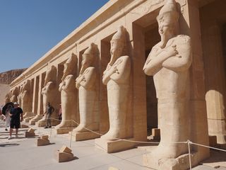 tempelwachters, Luxor • Egypt