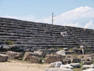 stadion ruïnes, Perge • Turkije