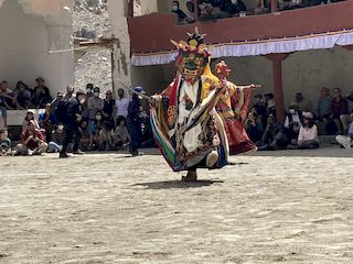 danse cham, Phyang   • Inde • Ladakh