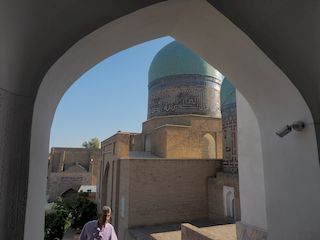 Shah-i-Zinda necropolis, Samarkand • Oezbekistan