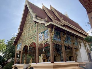 pagode Wat impeng, Vientiane  • Laos