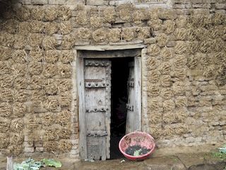 house in a village in Bihar, Bodhgaya • India • Bihar