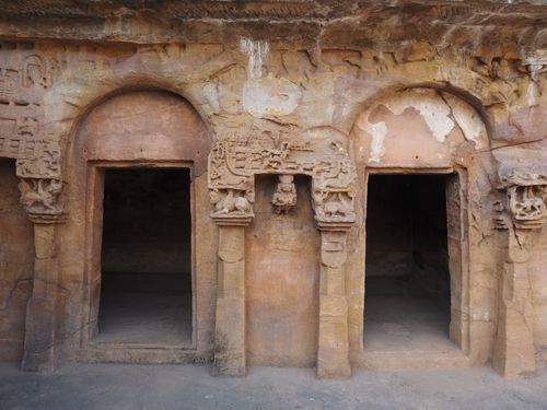 Bhubaneswar  • Udayagiri and Khandagiri, jain • Architecture, Rock-cut monuments