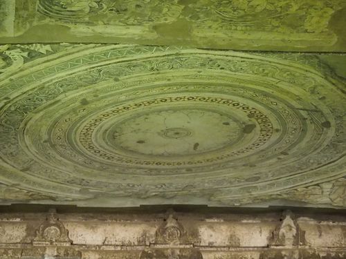 Ajanta • Grotte N°1: un plafond ( Inde, Maharashtra )
