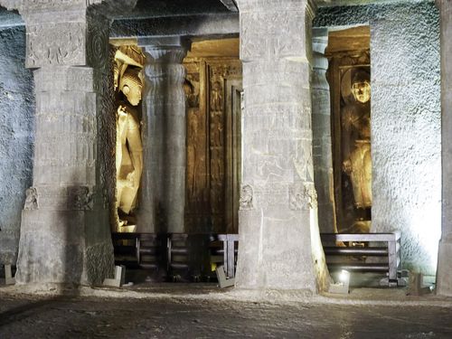 Ajanta • Cave No.4 ( India, Maharashtra )