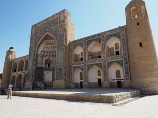 Bukhara • Mosquée Kalyan: Iwan (entrée) ( Ouzbékistan,  )