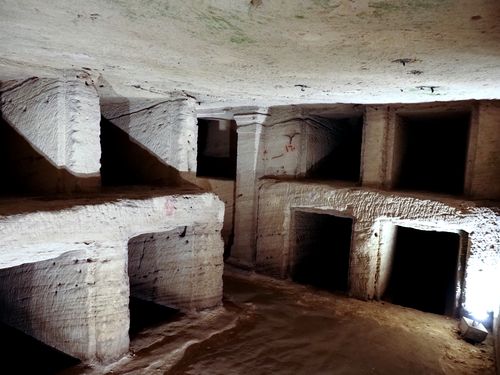 Alexandrie • Catacombes de Kom el Shoqafa ( Egypte,  )