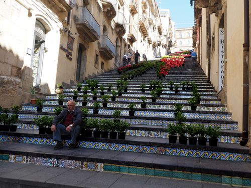 Caltagirone • Staircase of Santa Maria del Monte ( Italy, Sicily )
