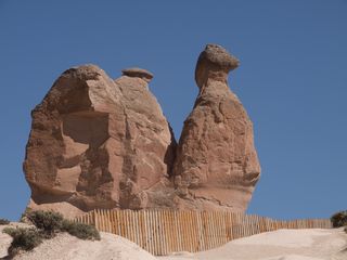 Cappadoce • Uçhisar et Ortahisar ( Turquie,  )