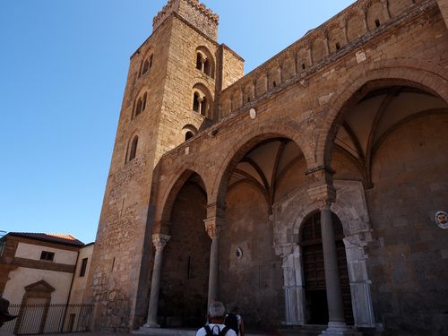 Cefalù • Cathédrale de Cefalù: façade ( Italie, Sicile )