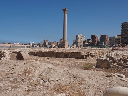 Alexandrie • Colonne de Pompée ( Egypte,  )