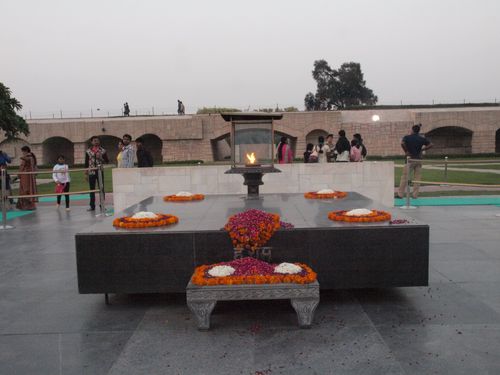 Delhi • Raj Ghat (Memorial Gandhi) ( Inde, Delhi (NTC) )
