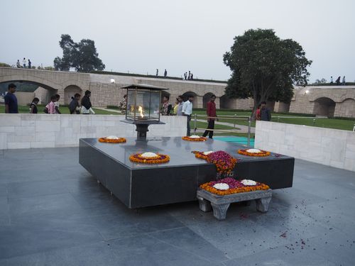 Delhi • Raj Ghat (Memorial Gandhi) ( Inde, Delhi (NTC) )