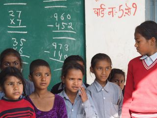 Ranjeet Nagar Shahabad • Village school in Haryana ( India, Rajasthan )