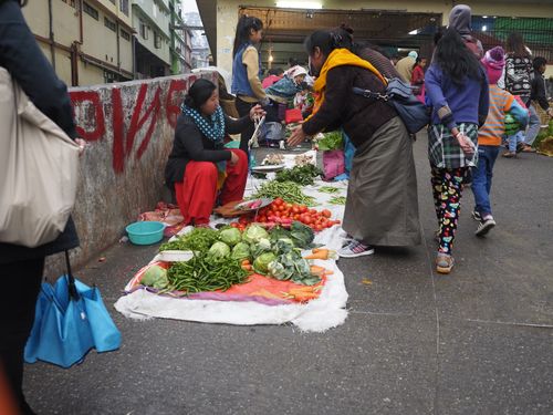 Gangtok • Markt ( India, Sikkim )