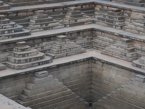 Hampi • Puits à Escalier ( Inde, Karnataka )