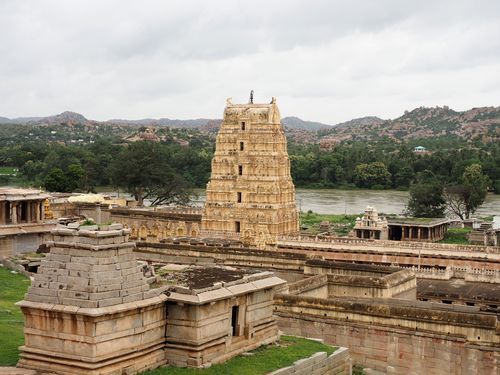 Hampi • Temple de Virupaksha ( Inde, Karnataka )