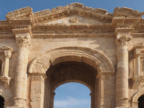 Jerash • Hadrian's Triumphal Arch ( Jordan,  )