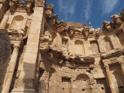 Jerash • Cathédrale: abside ( Jordanie,  )