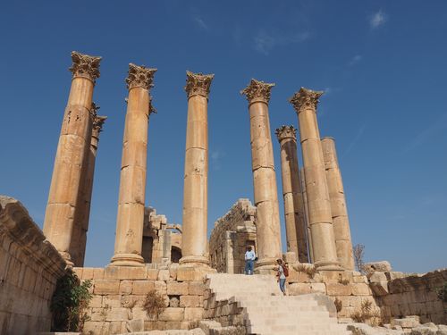 Jerash • Temple d'Artemis ( Jordanie,  )
