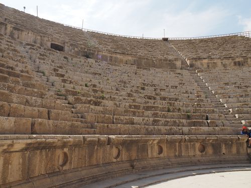 Jerash • Théâtre du Sud ( Jordanie,  )