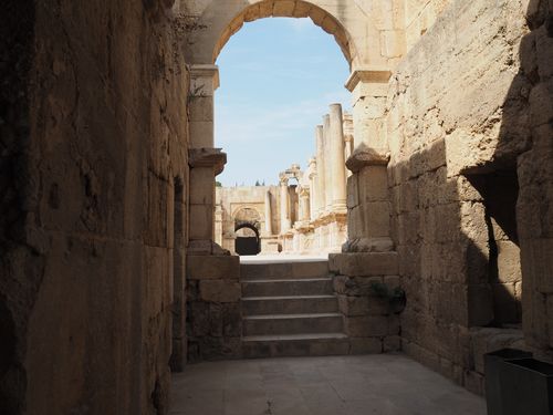 Jerash • Théâtre du Sud ( Jordanie,  )