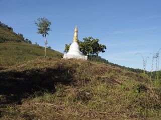 Kalaw • Stupas ruraux et paysage bouddhique ( Myanmar,  )