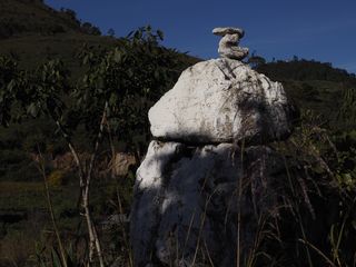 Kalaw • Stupas ruraux et paysage bouddhique ( Myanmar,  )