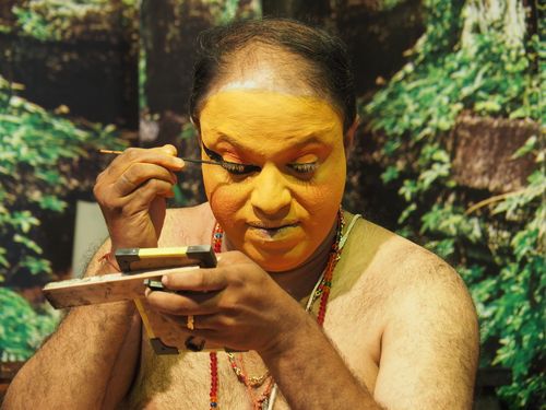 Kochi • Kathakali Makeup ( India, Kerala )