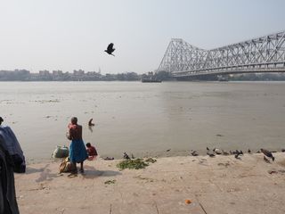 Kolkata • Howrah Bridge ( India, West-Bengalen )